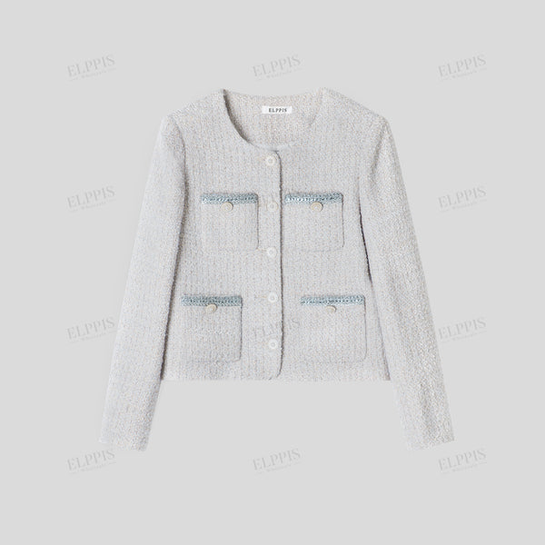 Vintage Commuter Tweed-Style Jacket