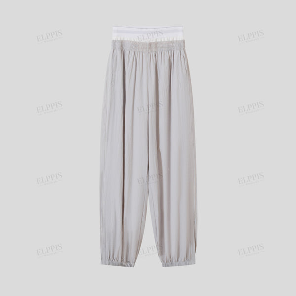 Lightweight outdoor sports double waistband trousers